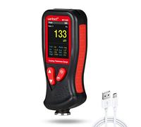 Wintact Medidor de espesor de revestimiento, probador de pintura, detector de daños en la carrocería del automóvil con registro de datos de 1500 grupos, gráfico de tendencias y alarma