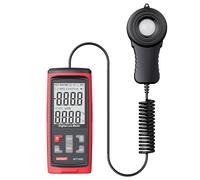 Wintact Medidor de luz recargable con Blutooth WT1050, indicador de iluminación digital, rango de velas de lux/pie de mano de hasta 200,000 lux para plantas interiores y exteriores, hogar, oficina