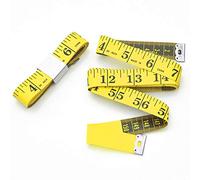 WINTAPE Cinta métrica para el cuerpo, 150 cm, color amarillo