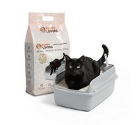 Wintem - Arena para Gatos Vegetales, 6 l, 4 + 2 Gratis, sin Polvo, Alta absorción antiolores, con pellets de 2 mm, Soluble en Inodoro, para Uso Diario y máxima higiene doméstica