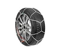 Wintem Cadenas de nieve de acero cementado talla 12,5 para vehículos - Ideal para caminar en carreteras con nieve y hielo - Sistema de autotensado para un montaje más fácil y rápido