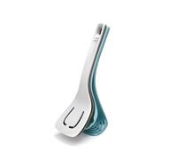 Wintem Juego de 4 cucharones de PVC de cocina, seguros y resistentes hasta 220 °C, ergonómicos y antideslizantes, fáciles de guardar y limpiar, juego compuesto por espátula, cucharón, cuchara