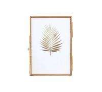 Wintem Marco para fotos de mesa dorado con cómoda apertura lateral 15 x 10 cm - Excelente como idea regalo en cualquier ocasión - Ideal como complemento de decoración en el dormitorio o salón