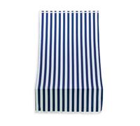 Wintem Toldo para Exterior a Rayas Azules con Anillas, 300 x 140 cm de Altura, toldos para Exteriores extraíbles de poliéster - Toldo para balcón Exterior Parasol para jardín y cenador