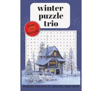 Winter 3 puzzle book: Word search and crossword puzzles with Easy-to-Read Print about Winter, holidays, snow, and more | 6x9 inches, 120 pages| ... Gift for Vacations, Holidays, and Free Times