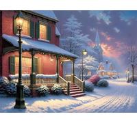 Winter 5000 Piece Jigsaw Puzzles for Adults, Colourful, Challenging & Brainteasing Adult Puzzles 5000 Pieces Serene Scenery, Fun jigsaws for The Whole Family 61x41 Inch