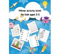Winter activity book for kids ages 3-5