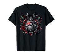 Winter Aesthetic Gothic Queen Crown For Christmas Season Camiseta