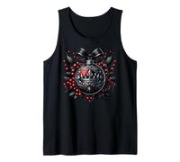 Winter Aesthetic Gothic Queen Crown For Christmas Season Camiseta sin Mangas
