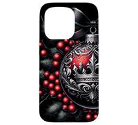 Winter Aesthetic Gothic Queen Crown For Christmas Season Carcasa para iPhone 15 Pro