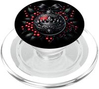 Winter Aesthetic Gothic Queen Crown For Christmas Season PopSockets PopGrip para MagSafe