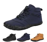 Winter Barefoot Shoes, Zapatos Descalzos Impermeables, Zapatillas Barefoot Hombre Mujer, Senderismo Ligero Antideslizantes AL Aire Libre Zapatos, Sujeción del Pie Segura, Comodas