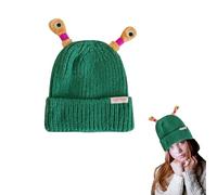 Winter Beanies For Women | Glow In The Dark Beanie Hat with Bendable Tentacles | Funny and Comfortable Knitted Caps For Warm Outdoor Activities, Men and Woman