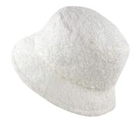 Winter Bucket Hat for Women Winter Warm Wide Brim Fisherman Cap Stylish Vintage Soft Thicken Windproof Cap for Outdoor Fluffy Hat Headwear for Ladies Girls