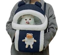 Winter Carrier Backpack, Small Cat Carrier, Pet Travel Backpack, Winter Pet Carrier Bag, Small Dog Backpack Carrier, Insulated Pet Carrier, Cat Carrier 12.6x9.84x15.75 Inches for Winter