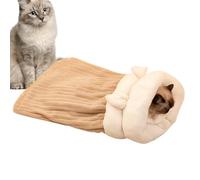 Winter Cat Sleeping, Cat Sleeping Bag, Warm Cat Bed, Fleece Cat Sleeping Bag, Winter Cozy Cat Bed, Cat Snuggle Sack, Heated Cat Sleeping Bag, Cat Sleeping Bag Indoor, Insulated Cat Bed, Cat Sleeping P