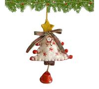 Winter Christmas Tree Ornament - Wool Felt Holiday Decor, Car Interior Hanging Decoration, Cute Seasonal Craft, Festive Front Door Wind Chimes, DIY Kit, Handmade Decorative Piece | with Soft M