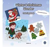 Winter & Christmas Wonder Coloring Book