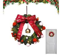 Winter Christmas Wreath - Winter Christmas Wreath Crafting Set | Chriistmas Wreaths Craft | Festive Hands-On Activity For Outdoor Window Mantel Restaurant Wall Fence Dining Room Patio