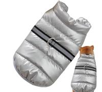Winter Coat For Small Dogs Reflective Dog Jacket Warm Dog Vest Cozy Snow Vest For Dogs Puppy Winter Jacket Dog Jacket with Harness Hole Small Dog Snow Coat Dog Winter Jacket For Cats Reflective Dog