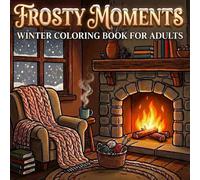 Winter Coloring Book for Adults: Frosty Moments, A Cozy Winter Coloring Book for Adults Including Relaxing Snowy Scenes, Peaceful Cabins & Comforting Cold-Season Designs