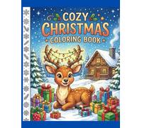 Winter Coloring Book: Winter Wonderland Coloring Book for Adults Teens: Cozy Snowflakes, Christmas Holiday Scenes, Stress Relief and Relaxation Gift with Single-Sided Pages.