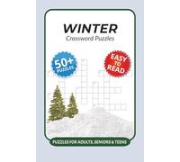 Winter Crossword Puzzles: Crossword Puzzles with Easy to Read Print about Winter, Arctic, Hot Drinks and More I 6x9 inches, 120 pages I 50+ Puzzles … ... stuffers or cold-weather care packages