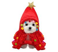 Winter Dog Cloak, Festive Dog Cloak, Holiday Dog Cloak, Festive Dog Outfit, Dog Holiday Cape, Dog Christmas Coat, Winter Dog Apparel, Christmas Pet Cape, Pet Holiday Outfit