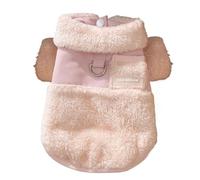 Winter Dog Clothes, Puppy Cold Weather Coat, Warm Dog Cotton Outfits, Double-Sided Dog Coat, Cold Weather Dog Jacket, Dog Clothes with Rope Ring, Autumn Festival Dog Outfit, Warm Puppy Winter Coat