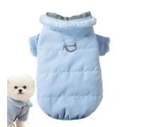 Winter Dog Clothes, Warm Puppy Coat, Cold Weather Coat, Winter Puppy Coat Featuring Durable Fabric, Rope Ring, and Festive Design Ideal For Cold Weather and Special Occasions
