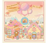 Winter Dreamland Coloring Book: Festive, Sweet and Adorable Animal Scenes to Color.