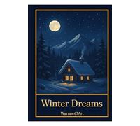 Winter Dreams: Gift For You.Christmas Gift.Ideas live Here.Your Story Starts Here.Your Space To Write