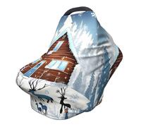 Winter Fawn - Funda versátil para silla de paseo con estampado completo, especialmente diseñada para tu bebé