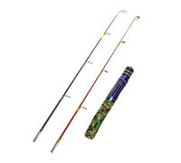 Winter Fishing Pole - Casting Rod Gear for Ice Angling | Fiberglass Build with EVA Handle, Lightweight Tackle Setup, Saltwater Freshwater Ready for Bass Catfish Trout