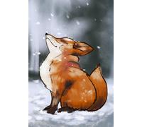 Winter Fox Journal: A Cozy Notebook for Notes & Thoughts (6x9 Edition)