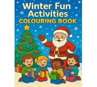 Winter Fun Activities Colouring Book