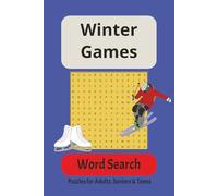 Winter Games Word Search Puzzle Book: Word Searches and Easy to Read Print about Winter Games, Winter Sports, and more. 6x9 inches, 110 pages. 50 + ... sports fans especially winter sports fans.