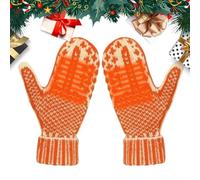 Winter Gloves - Thermal Gauntlet, Pair Hand Garment Protective Gear for Extreme Conditions, Weatherproof Handwear with Windproof Membrane, Apparel for Dog Walking, Hiking and Sports