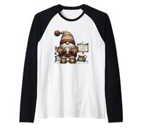 Winter GNOME Dad Funny Sayings For Women and Men Drink Cocoa Camiseta Manga Raglan