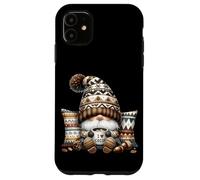 Winter GNOME Fall Accessories with Hot Cocoa Mugs For Autumn Carcasa para iPhone 11