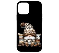 Winter GNOME Fall Accessories with Hot Cocoa Mugs For Autumn Carcasa para iPhone 12 Mini