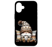 Winter GNOME Fall Accessories with Hot Cocoa Mugs For Autumn Carcasa para iPhone 16 Plus