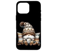 Winter GNOME Fall Accessories with Hot Cocoa Mugs For Autumn Carcasa para iPhone 16 Pro MAX