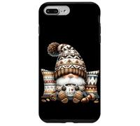 Winter GNOME Fall Accessories with Hot Cocoa Mugs For Autumn Carcasa para iPhone 7 Plus/8 Plus