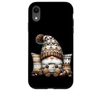 Winter GNOME Fall Accessories with Hot Cocoa Mugs For Autumn Carcasa para iPhone XR