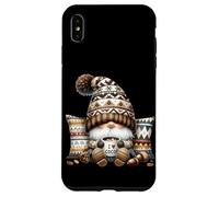 Winter GNOME Fall Accessories with Hot Cocoa Mugs For Autumn Carcasa para iPhone XS MAX
