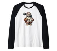 Winter Graphic For Women and Men Pumpkin Spice Hot Cocoa Camiseta Manga Raglan