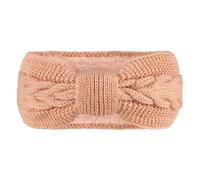 Winter Headbands Women Diadema de invierno tejida for mujer, gruesa, cálida, tipo turbante ganchillo, forrada con forro polar, nudo retorcido, ideal for el cuidado las orejas para exteriores(Pink)