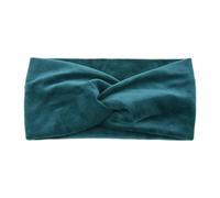 Winter Headbands Women Diademas cruzadas de invierno for mujer, diadema sólida, elástica deportiva for Yoga, for niña, accesorios for el cabello(Blackish green)