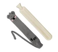 Winter Heating Bottle, Winter Hot Water Bottle, 2L Long Hot Water Bottle, Portable Hot Water Bag, Large Capacity Hand Warmer, Soft Cover Bed Warmer, Waist Hot Water Bottle, Hot Water Bottle For Bed,